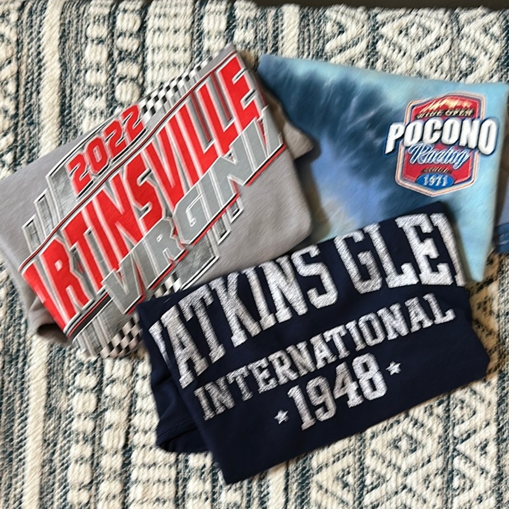 NASCAR Racing Graphic T-Shirts (3)